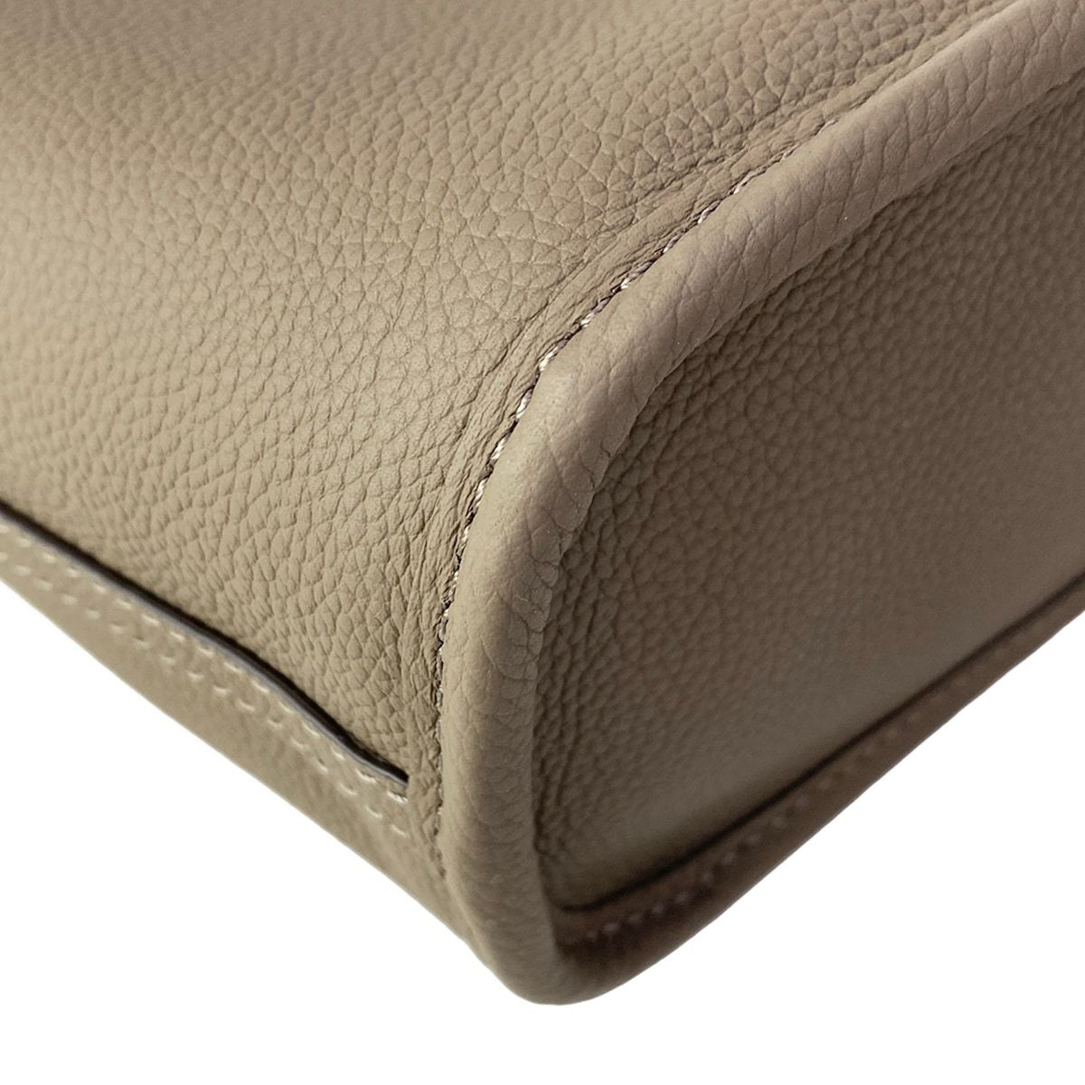 Louis Vuitton Tote Bag Monogram Neverfull Inside Out BB Dark Fango Leather Cowhide — view 6