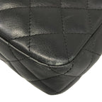 Chanel Shoulder Bag Cambon Line Black Silver Lambskin — view 6