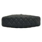 Chanel Shoulder Bag Cambon Line Black Silver Lambskin — view 5
