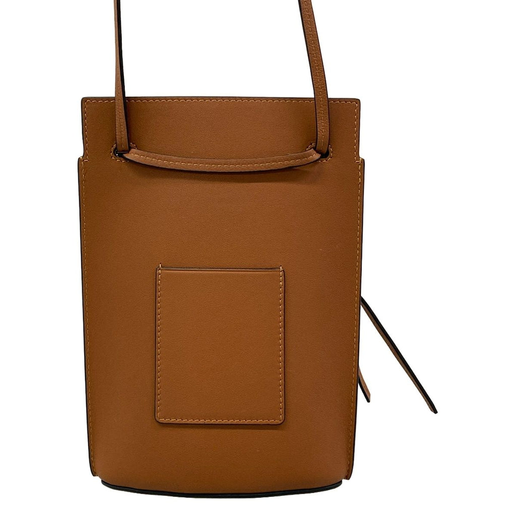 Loewe Shoulder Bag Dice Pocket Brown Leather — view 3