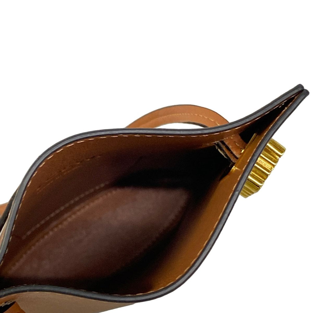 Loewe Shoulder Bag Dice Pocket Brown Leather — view 7