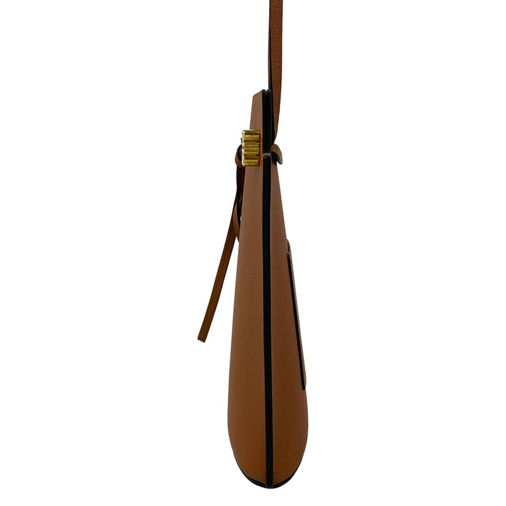 Loewe Shoulder Bag Dice Pocket Brown Leather — view 4