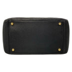 Chanel Shoulder Bag Petit Timeless Tote Quilted Black Chain Gold — view 5