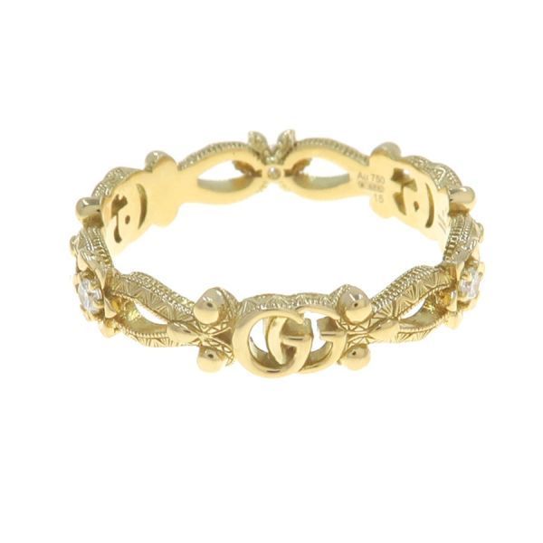 Gucci Flora Ring Diamond — view 3