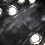 Prada Perforated Chain Shoulder Bag — view 8