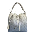 Louis Vuitton Handbag Mahina Mulia Blue Leather Cowhide