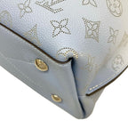 Louis Vuitton Handbag Mahina Mulia Blue Leather Cowhide — view 6