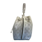 Louis Vuitton Handbag Mahina Mulia Blue Leather Cowhide — view 4