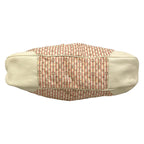 Louis Vuitton Handbag Monogram Mini Lin Croisette Marina GM Rouge Cotton Linen — view 5