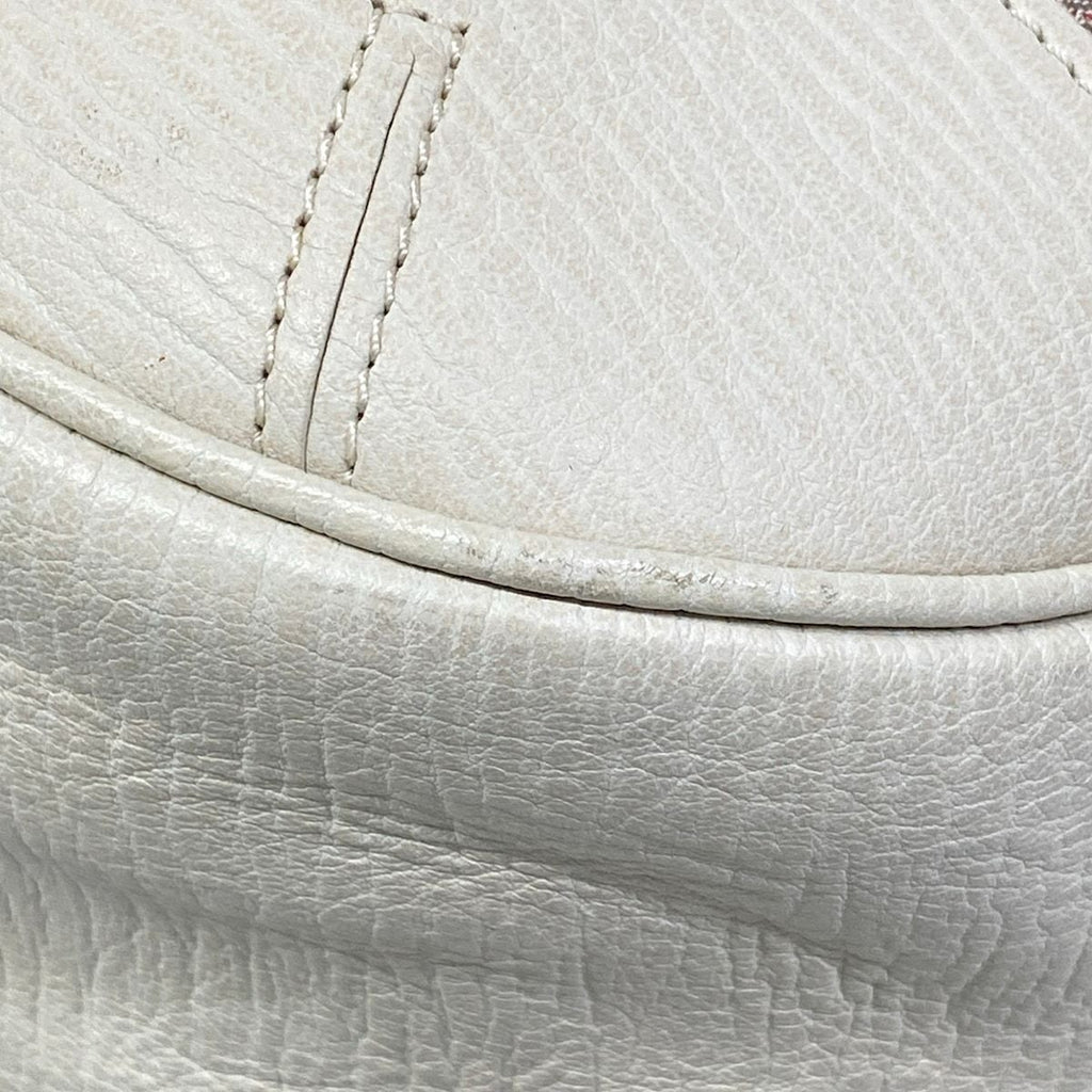 Louis Vuitton Handbag Monogram Mini Lin Croisette Marina GM Rouge Cotton Linen — view 6