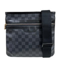 Louis Vuitton Thomas Damier Graphite Shoulder Bag Canvas Black Vintage