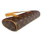 Louis Vuitton Sonatine Monogram Handbag Canvas Brown Vintage — view 6