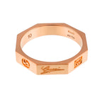 Gucci Octagonal Ring 18k PG Pink Gold — view 3