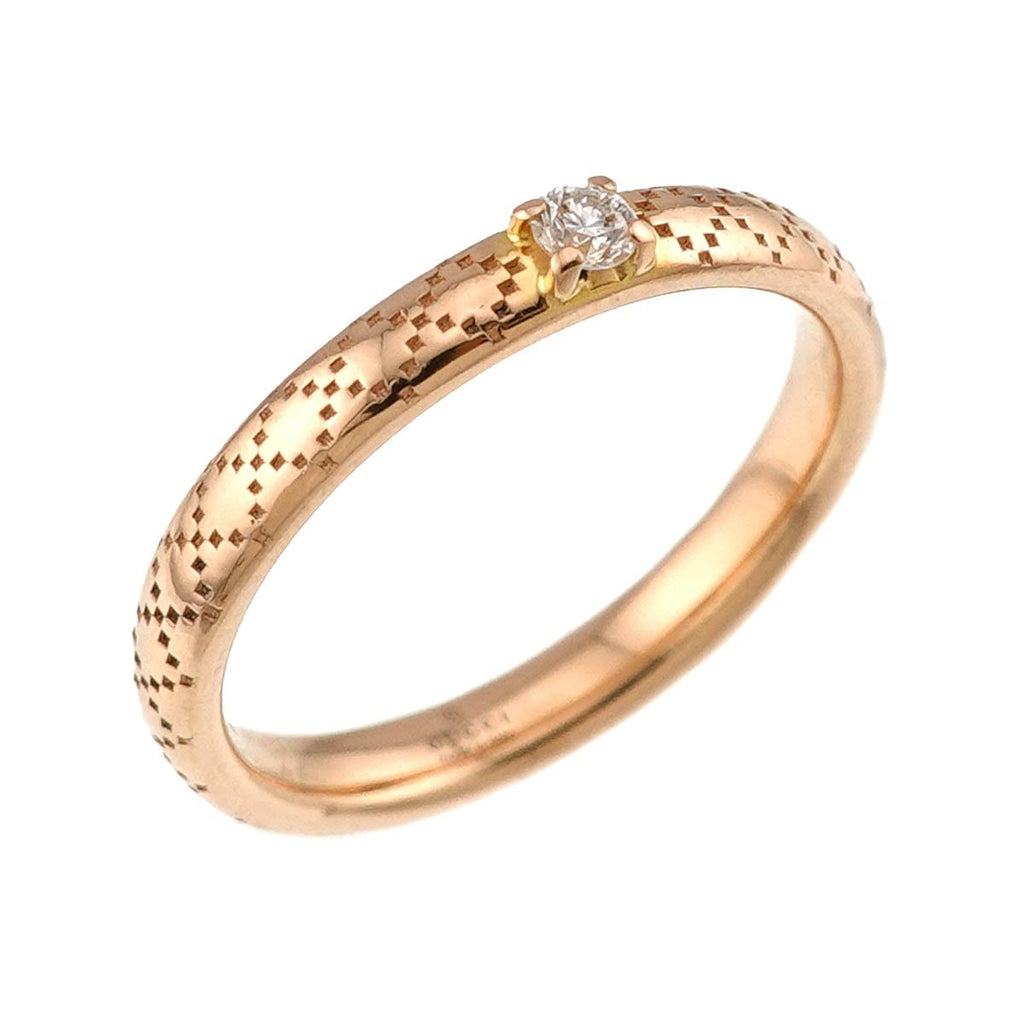 Gucci Diamantissima Diamond Ring 18k PG Pink Gold 750 — view 6