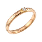 Gucci Diamantissima Diamond Ring 18k PG Pink Gold 750 — view 6