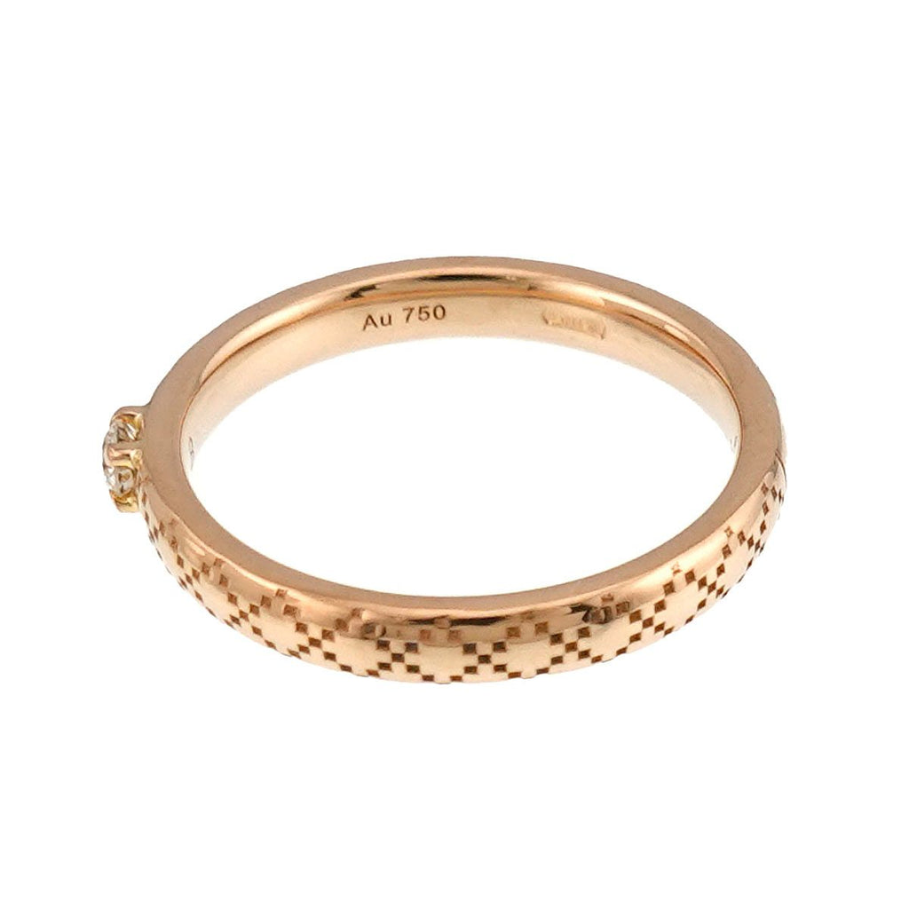 Gucci Diamantissima Diamond Ring 18k PG Pink Gold 750 — view 4