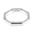 Gucci Link to Love Ring 18k WG White Gold 750 — view 5