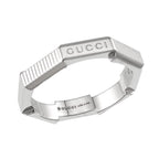 Gucci Link to Love Ring 18k WG White Gold 750 — view 6