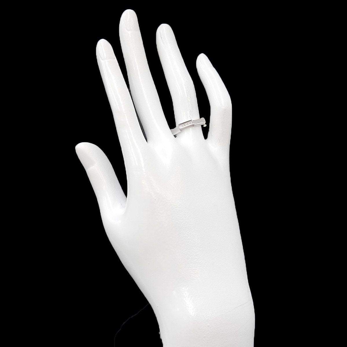 Gucci Link to Love Ring 18k WG White Gold 750 — view 8