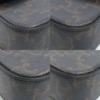 Celine Triomphe Claude Shoulder Bag Brown Vintage — view 6