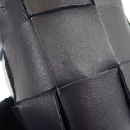 Bottega Veneta Cassette Mini Crossbody Bucket Shoulder Bag Lambskin Intrecht — view 8