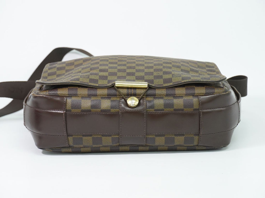 Louis Vuitton LV Bastille Damier Ebene Shoulder Bag Brown Vintage — view 3