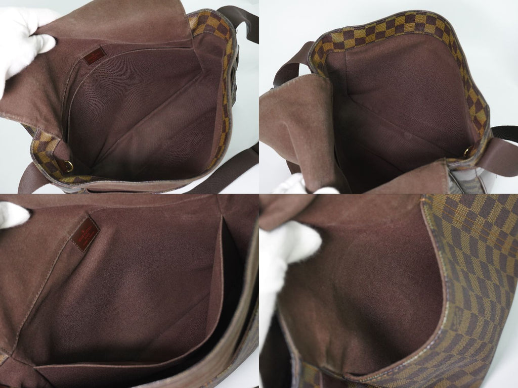 Louis Vuitton LV Bastille Damier Ebene Shoulder Bag Brown Vintage — view 8
