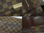 Louis Vuitton LV Bastille Damier Ebene Shoulder Bag Brown Vintage — view 7