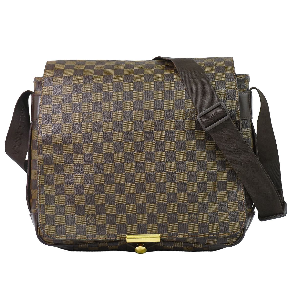Louis Vuitton LV Bastille Damier Ebene Shoulder Bag Brown Vintage