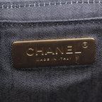 Chanel Handbag CC Logo 2-Way AS White Lambskin CC Vanity Chain Shoulder — view 4