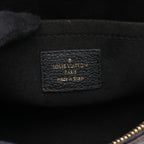 Louis Vuitton Shoulder Bag Sun Placido Monogram Noir Canvas Leather — view 4