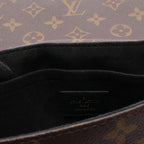 Louis Vuitton Shoulder Bag Sun Placido Monogram Noir Canvas Leather — view 7