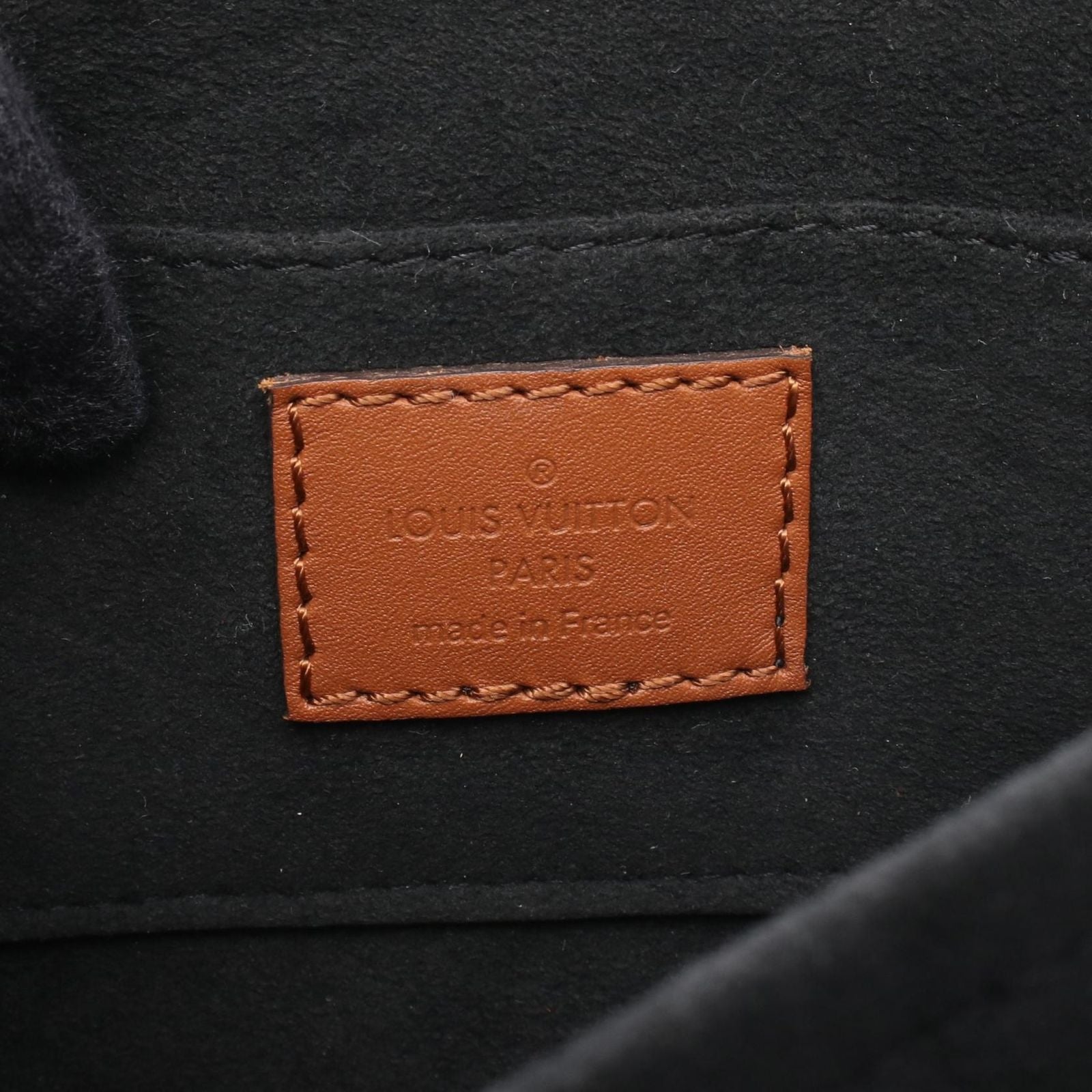Louis Vuitton Shoulder Bag Dauphine Mini Monogram Reverse Canvas Leather — view 4