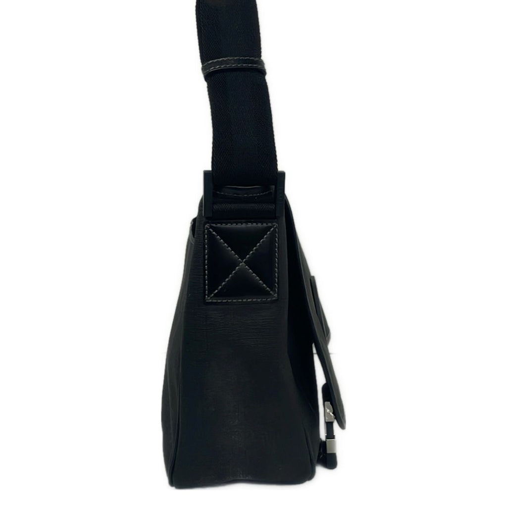 Gucci Shoulder Bag Interlocking Black Leather — view 2