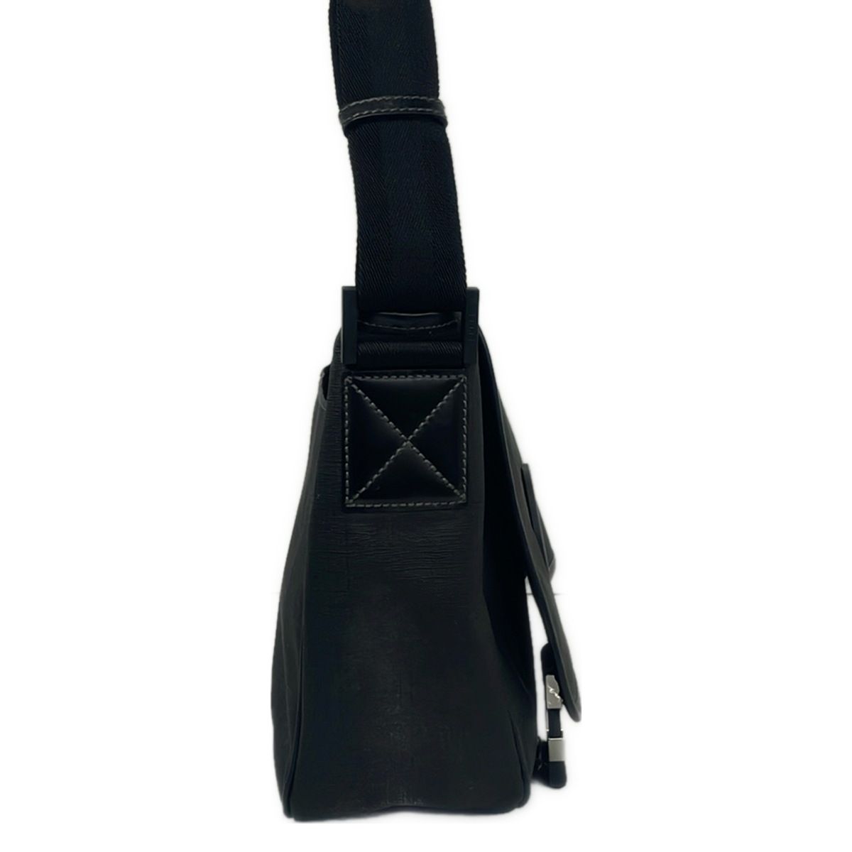 Gucci Shoulder Bag Interlocking Black Leather — view 2