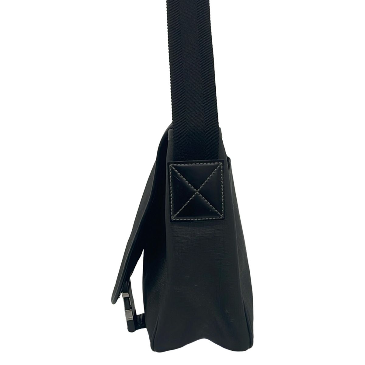 Gucci Shoulder Bag Interlocking Black Leather — view 4