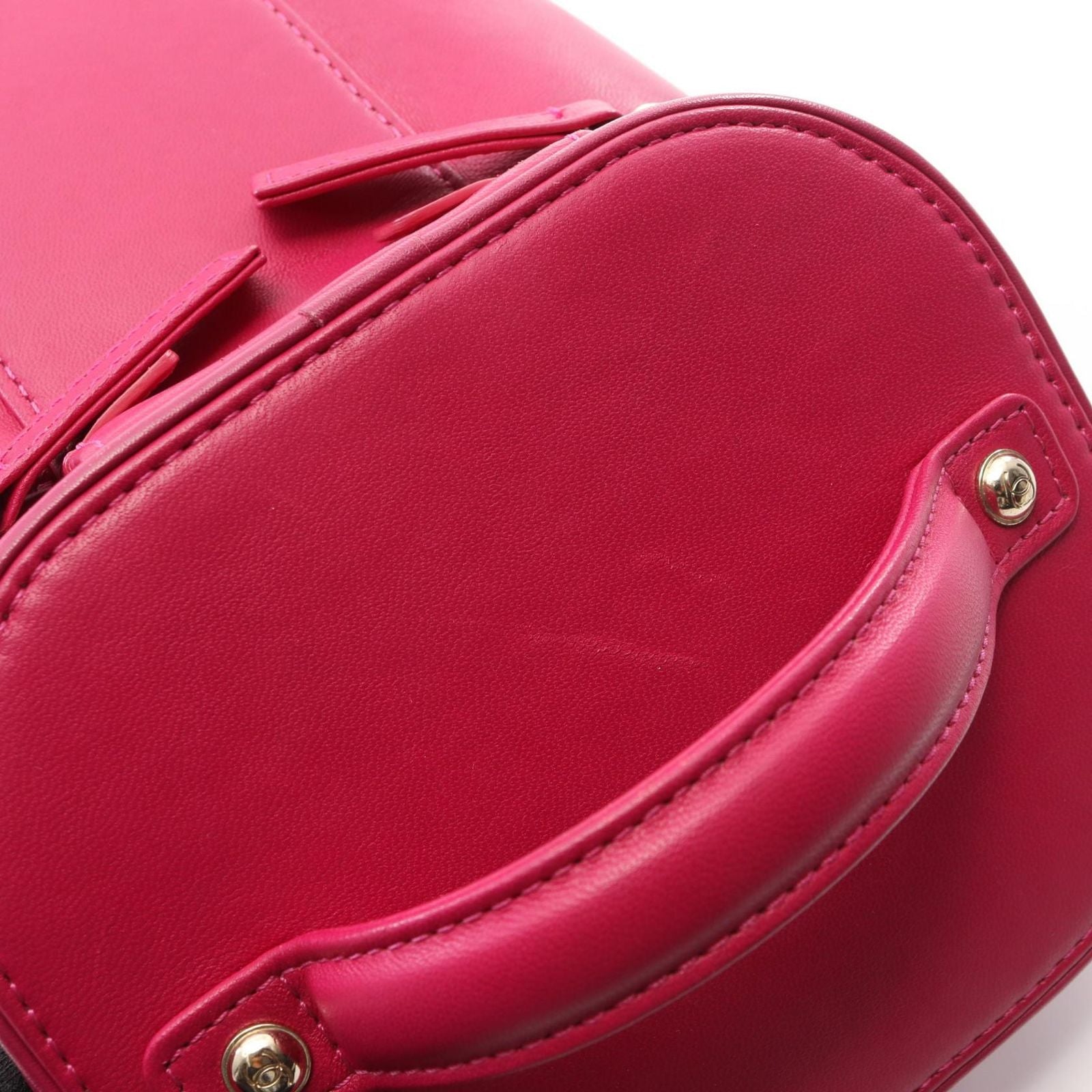 Chanel Handbag CC Logo 2-Way Pink Lambskin CC Vanity Chain — view 6