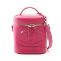 Chanel Handbag CC Logo 2-Way Pink Lambskin CC Vanity Chain