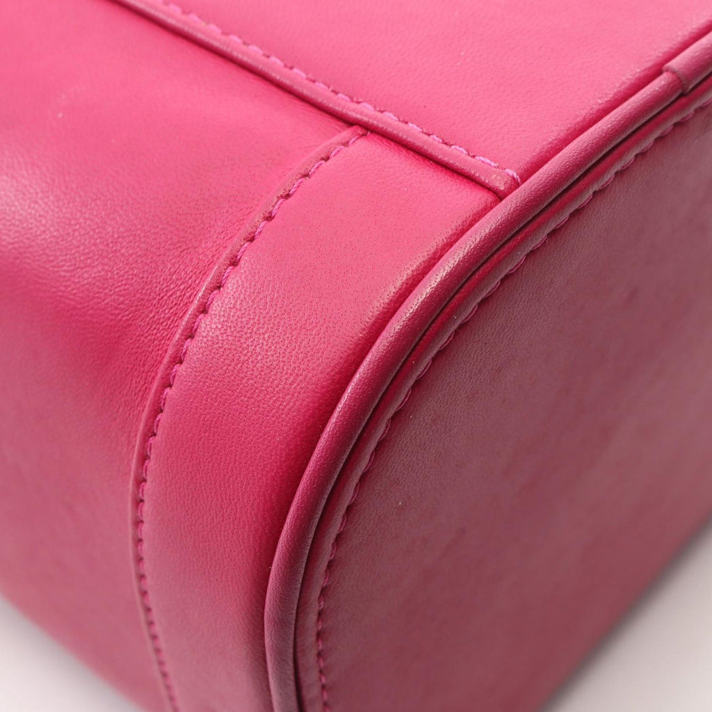 Chanel Handbag CC Logo 2-Way Pink Lambskin CC Vanity Chain — view 8