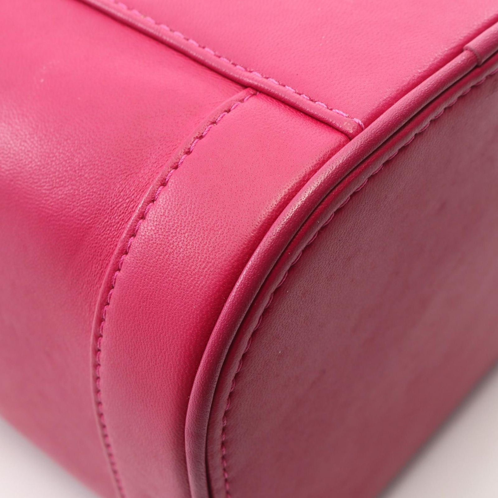 Chanel Handbag CC Logo 2-Way Pink Lambskin CC Vanity Chain — view 8