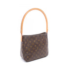 Louis Vuitton Shoulder Bag Looping MM Monogram Canvas Leather — view 2