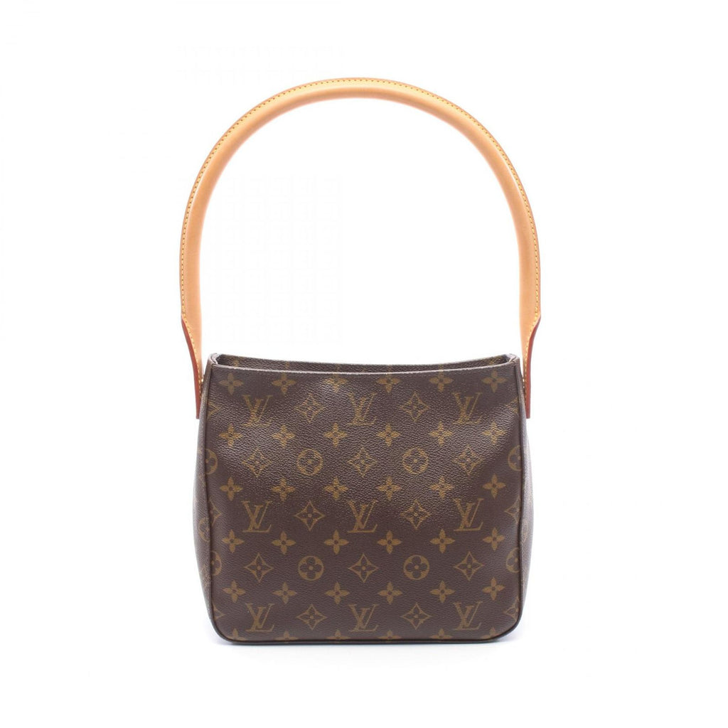 Louis Vuitton Shoulder Bag Looping MM Monogram Canvas Leather
