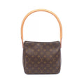 Louis Vuitton Shoulder Bag Looping MM Monogram Canvas Leather