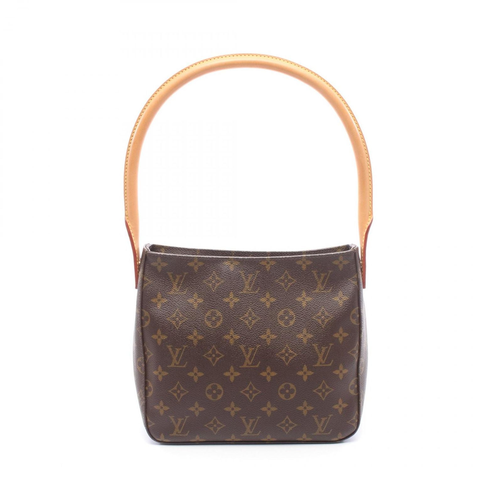 Louis Vuitton Shoulder Bag Looping MM Monogram Canvas Leather