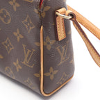 Louis Vuitton Monogram Canvas Leather Handbag — view 6