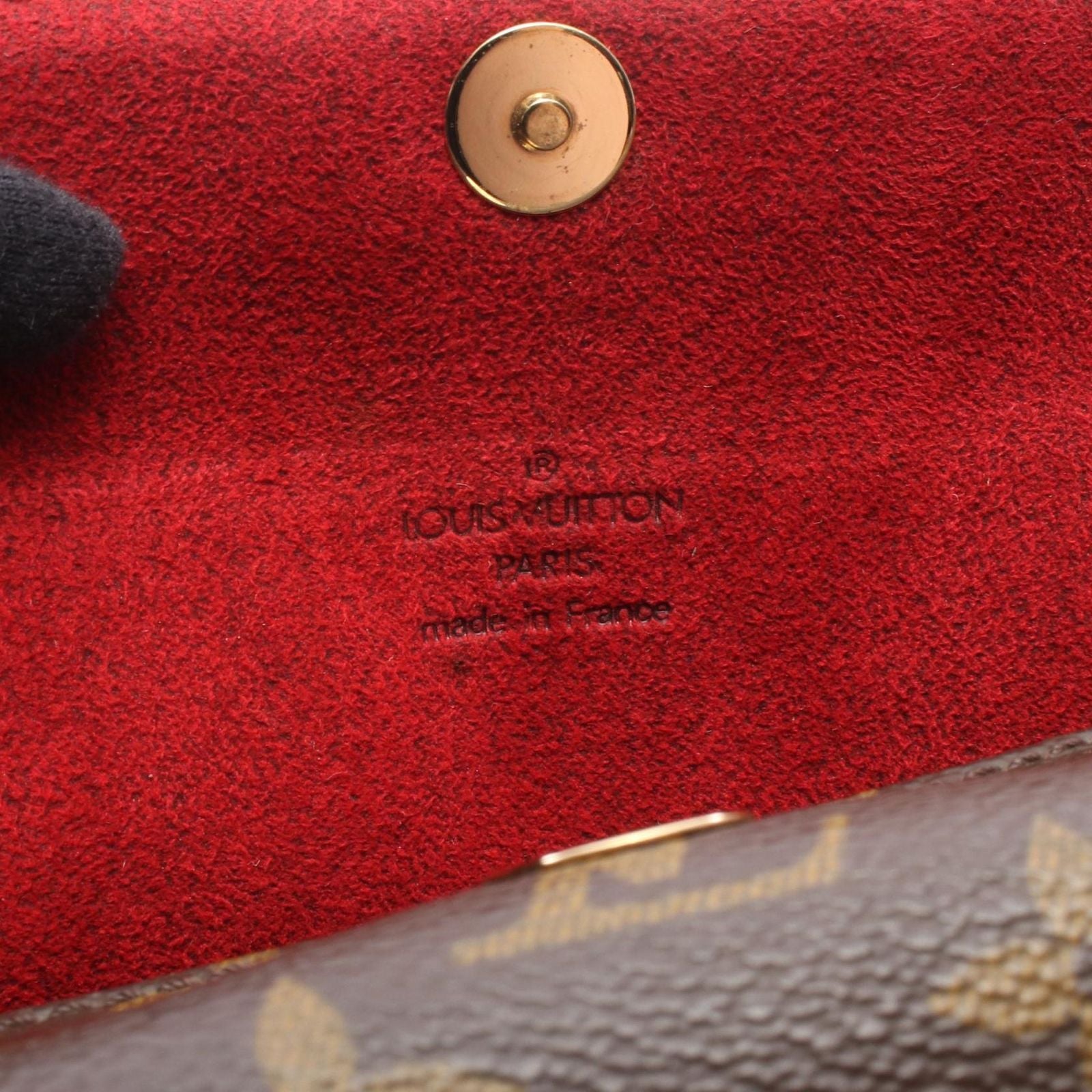 Louis Vuitton Monogram Canvas Leather Handbag — view 4