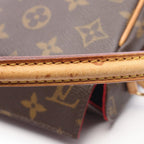 Louis Vuitton Monogram Canvas Leather Handbag — view 8