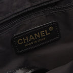 Chanel Tote Bag New Travel Line MM Black Leather New MM — view 4