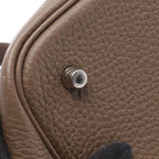Hermes Picotin Lock MM Etoupe Leather Handbag — view 7