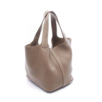 Hermes Picotin Lock MM Etoupe Leather Handbag — view 2